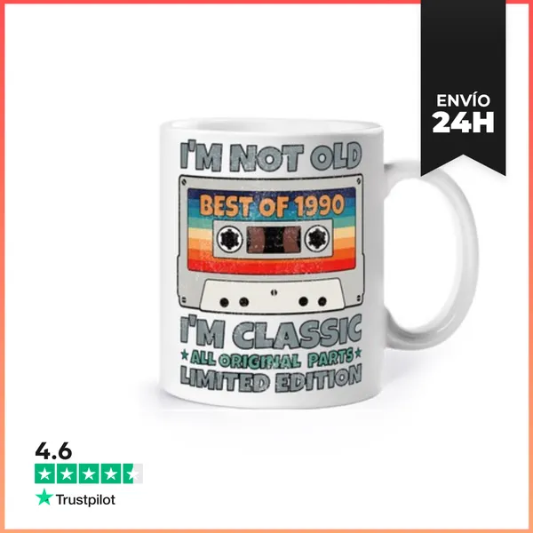 Taza Lo Mejor De 1990 Regalo De Edición Limi LaTostadora