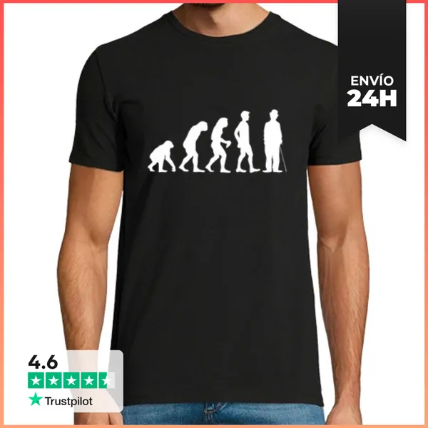 Camiseta Hombre Clásica Evolution Chaplin LaTostadora