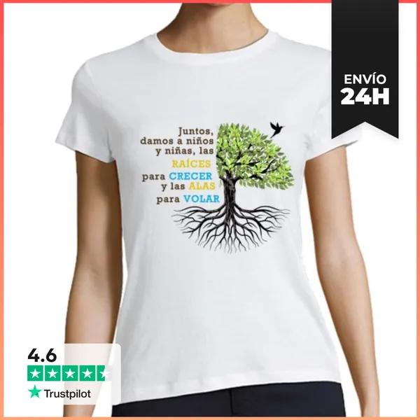 Camiseta Mujer Clásica MAESTROS Castellano LaTostadora