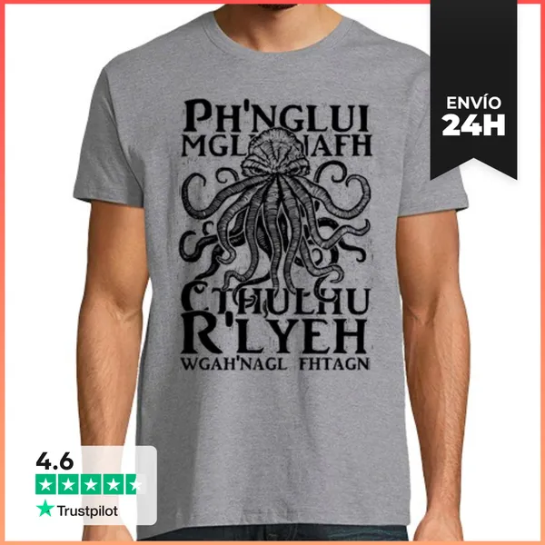 Camiseta Hombre Clásica Hombre, Manga Corta, Gris Vigoré, Calidad