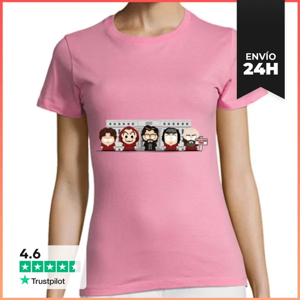 Camiseta Mujer Clásica Bella Ciao Park LaTostadora