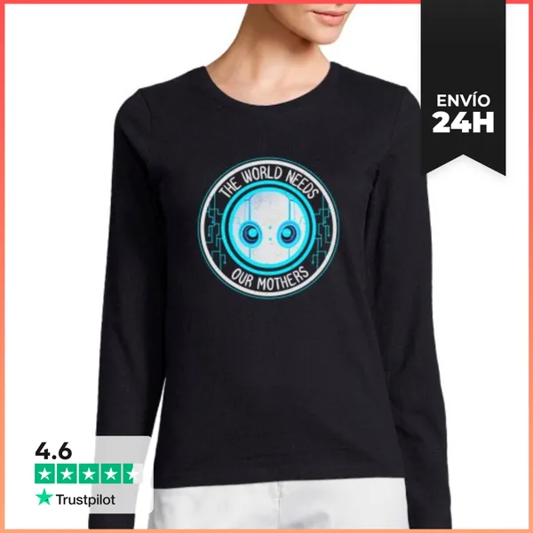 Camiseta Mujer Manga Larga Diseño 4447885 LaTostadora