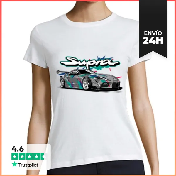 Camiseta Mujer Clásica Supra MK5 HKS LaTostadora