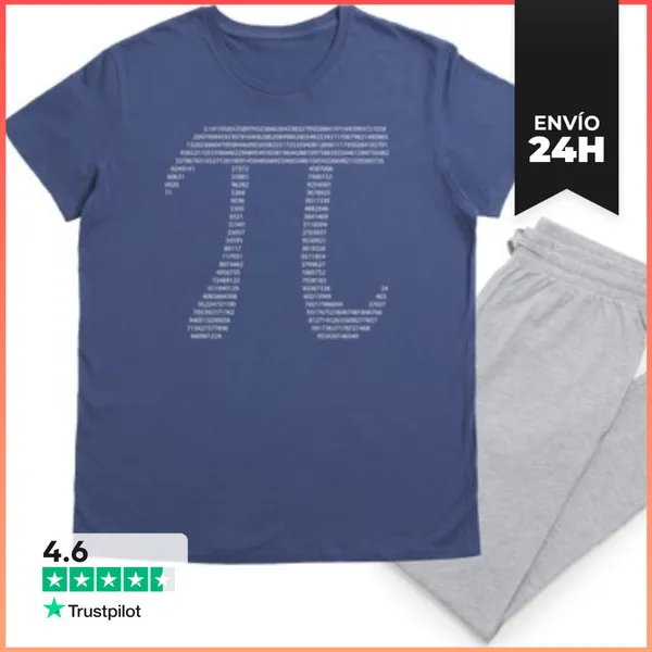 Pijama Número Pi LaTostadora