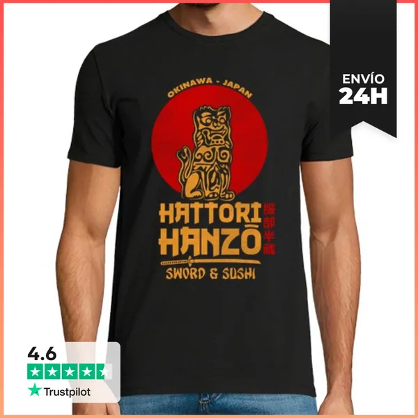 Camiseta Hombre Clásica Hattori Hanzo LaTostadora