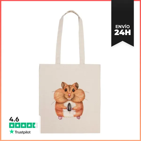 Bolsa De Tela Sunflower Hamster LaTostadora