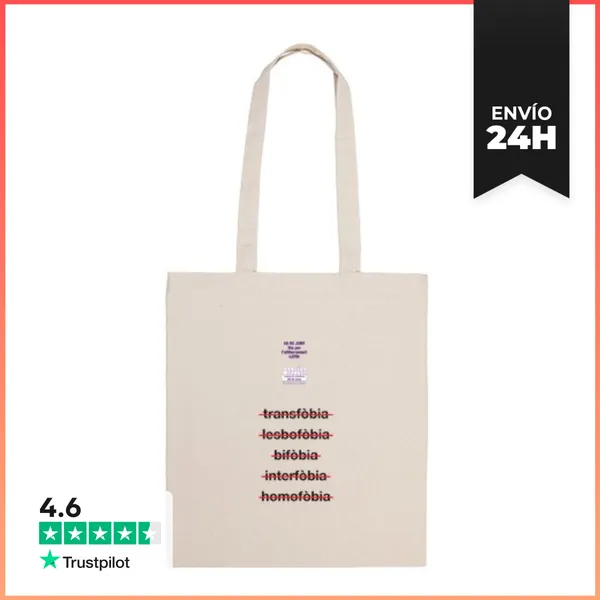 Bolsa De Tela Bandolera Aturem Odi LaTostadora