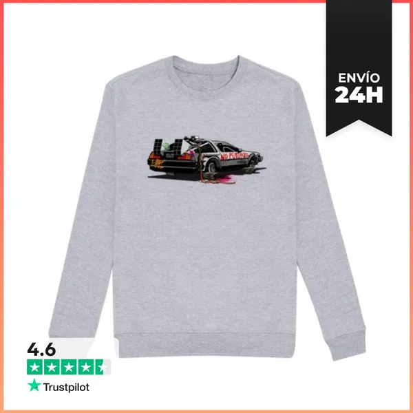 Sudadera Unisex No Future LaTostadora
