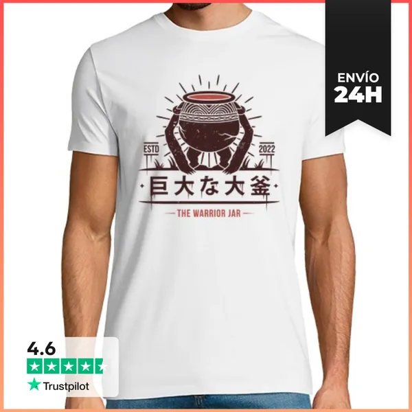 Camiseta Hombre Clásica The Warrior Jar LaTostadora