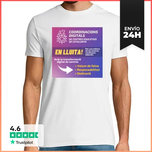 Camiseta Hombre Clásica Disseny Reivindicacions LaTostadora