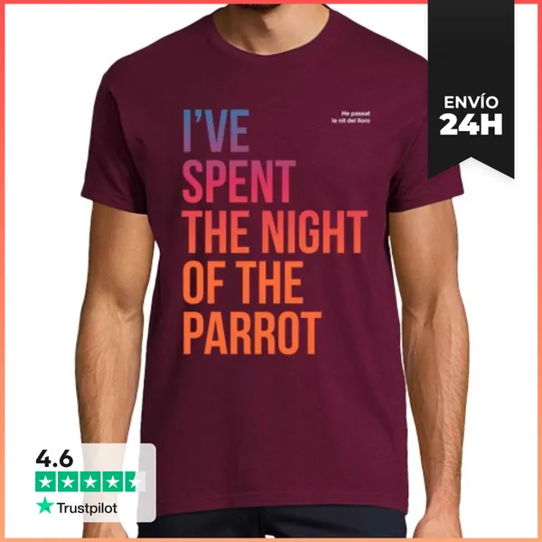 Camiseta Hombre Clásica He Passat La Nit Del Lloro LaTostadora