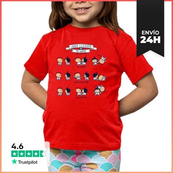 Camiseta Clásica Para Niños Judo Lessons 1r LaTostadora