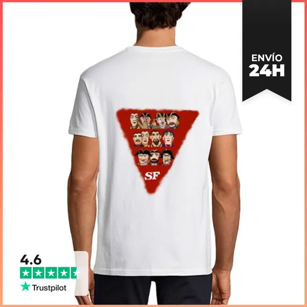 Camiseta Hombre Clásica Kilikis Detrás LaTostadora