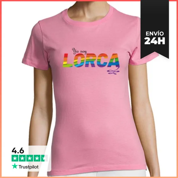 Camiseta Mujer Clásica Yo Soy LORCA LaTostadora