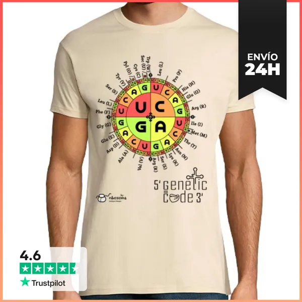 Camiseta Hombre Clásica Genetic Code LaTostadora