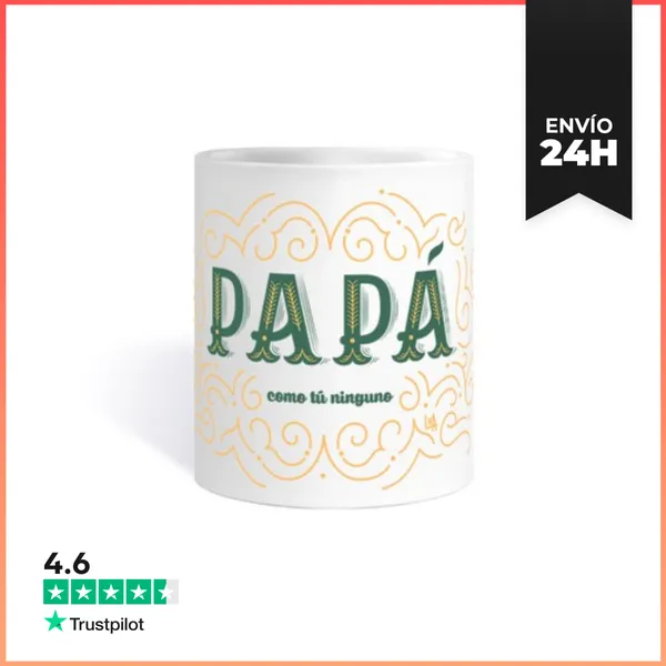 Taza Papá Como Tú Ninguno LaTostadora