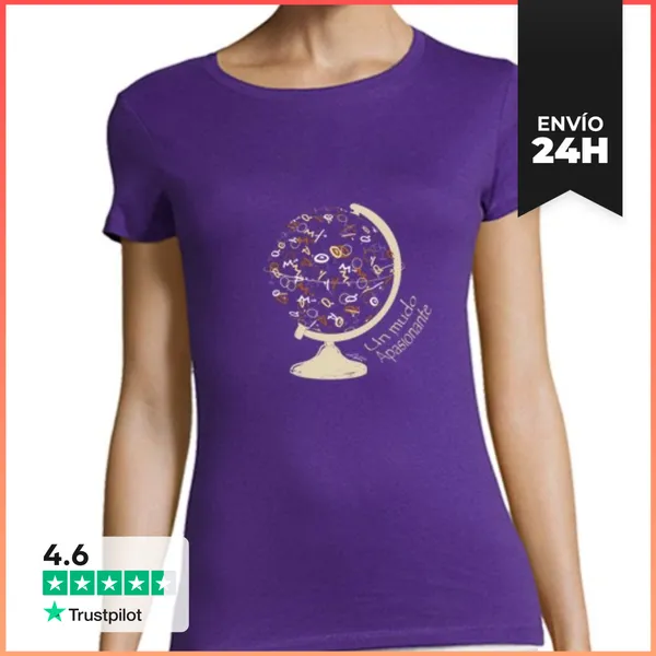 Camiseta Mujer Clásica Mundo 2 LaTostadora