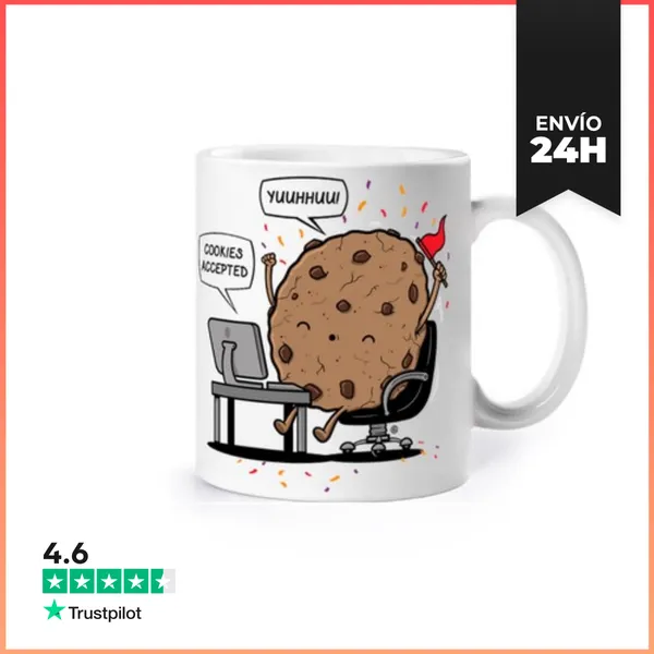 Taza Cookies Accepted LaTostadora