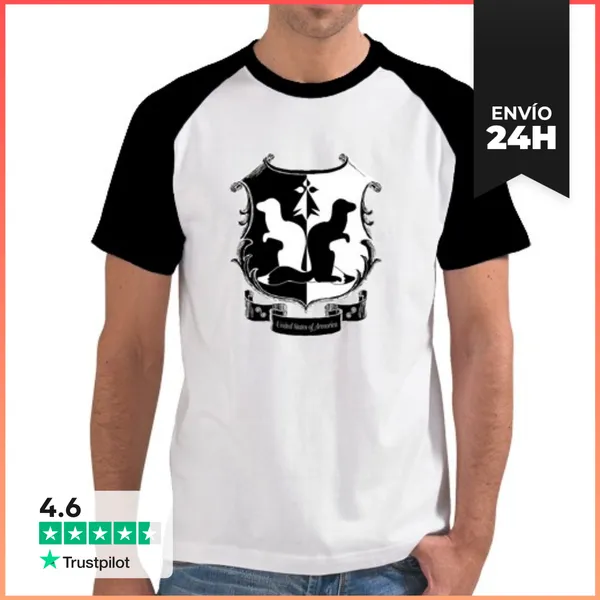 Camiseta Hombre, Estilo Béisbol Abrigo De Armiño De Armas