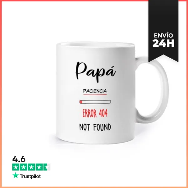 Taza Paciencia Papá LaTostadora