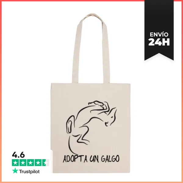 Bolsa De Tela Galgo Duerme LaTostadora