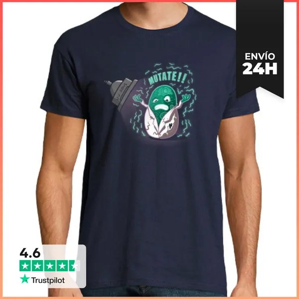 Camiseta Hombre Clásica Mutate LaTostadora