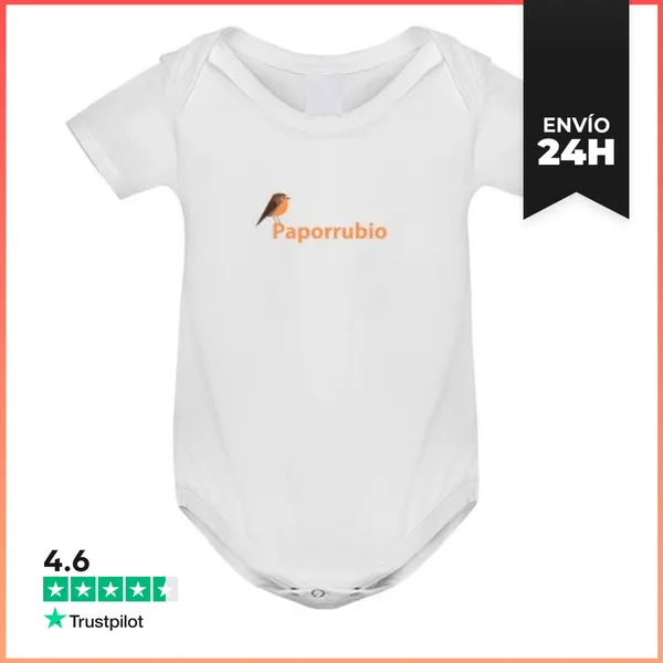 Body Bebé Paporrubio, Body Bebé, Blanco LaTostadora