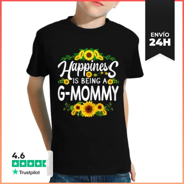 Camiseta Clásica Para Niños La Felicidad Es Ser Una Camiseta De