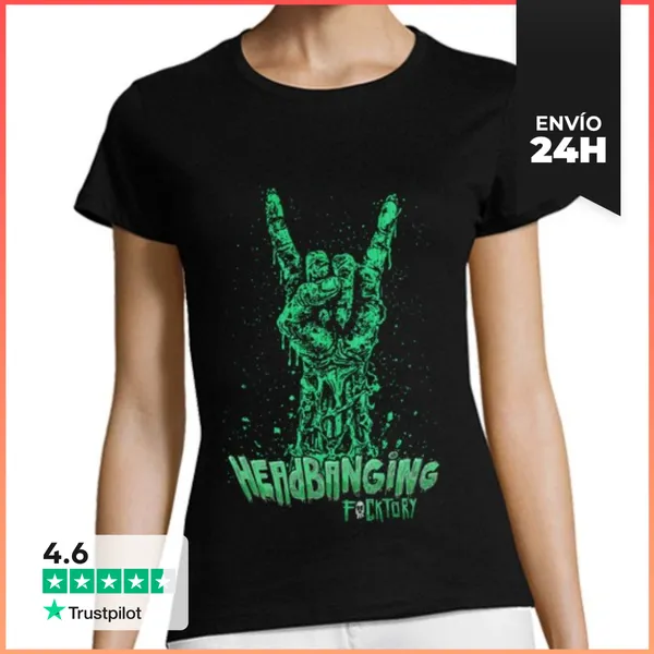 Camiseta Mujer Clásica Green Horns LaTostadora