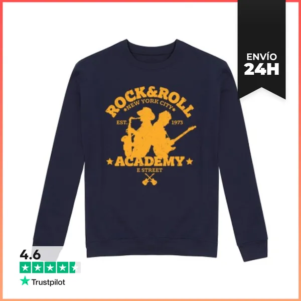 Sudadera Unisex Rock & Roll Academy LaTostadora