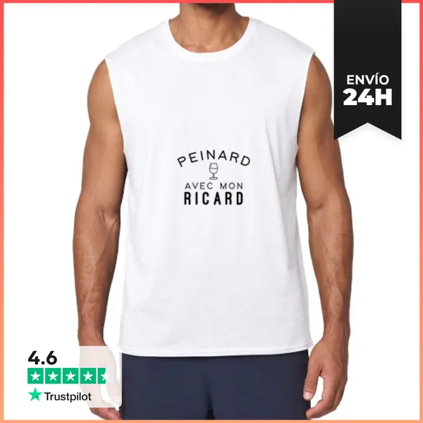 Camiseta Sin Mangas Fácil Con Mi Ricard LaTostadora