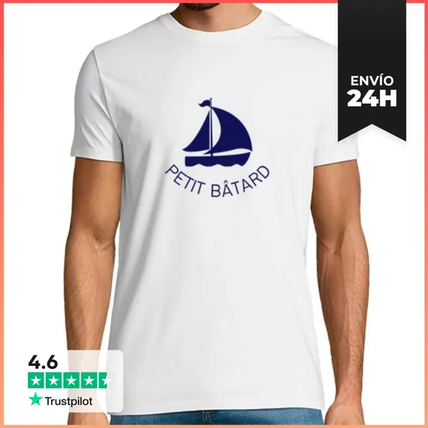 Camiseta Hombre Clásica Pequeño Bastardo LaTostadora