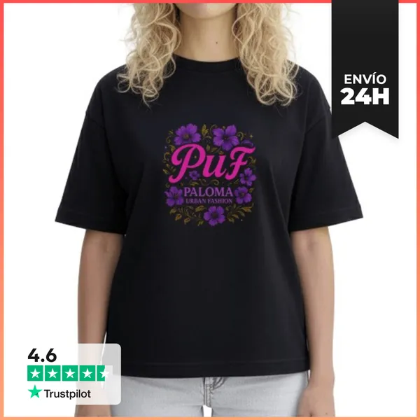 Camiseta Mujer Boxy PUF WOMAN LaTostadora