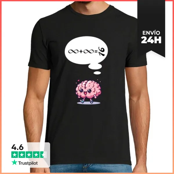 Camiseta Hombre Clásica Genio Infinito LaTostadora