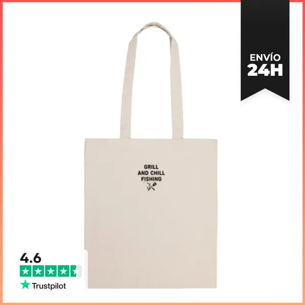Bolsa De Tela Asado Y Relajación Pesca Anzuelo Y Espátula