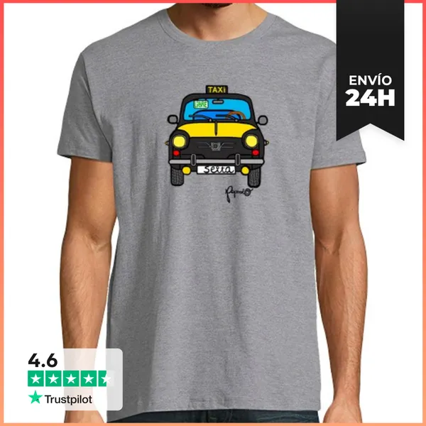 Camiseta Hombre Clásica SEITA TAXI LaTostadora