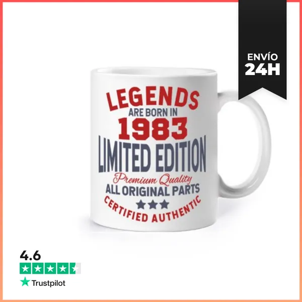 Taza Edición Limitada 1983 LaTostadora
