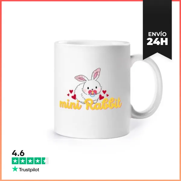 Taza Mini Conejo LaTostadora
