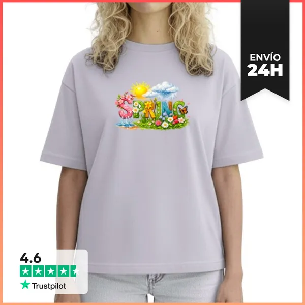 Camiseta Mujer Boxy Primavera LaTostadora