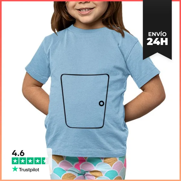 Camiseta Clásica Para Niños Soy Bender Peque B LaTostadora
