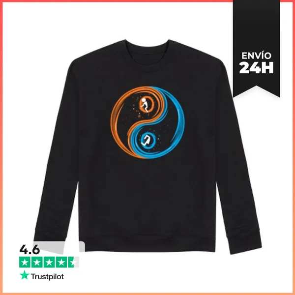 Sudadera Unisex Portal Yin Yang LaTostadora