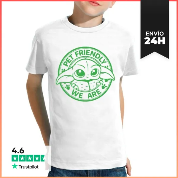 Camiseta Clásica Para Niños Pet Friendly LaTostadora