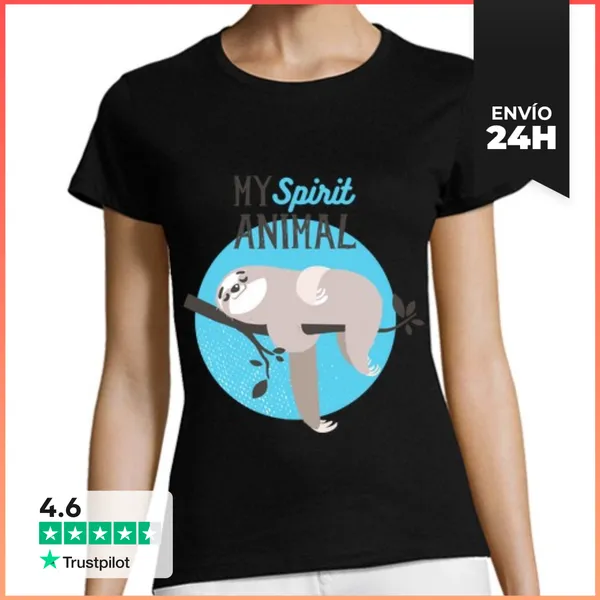 Camiseta Mujer Clásica Espíritu Animal LaTostadora