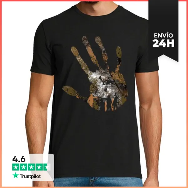 Camiseta Hombre Clásica The Dead Walk V.2 LaTostadora