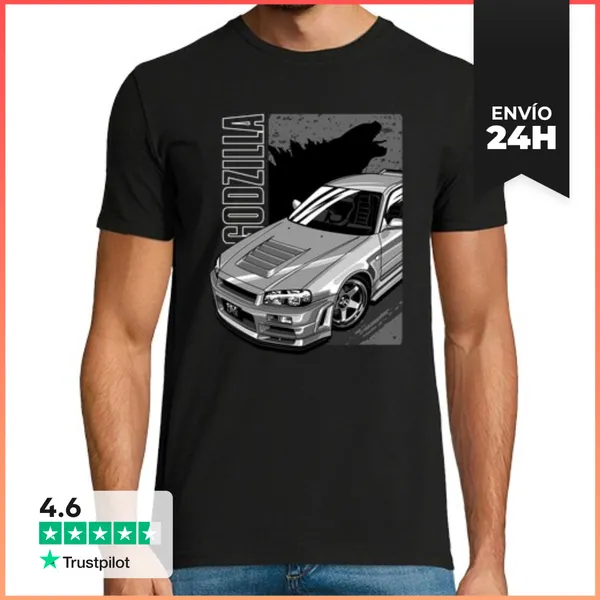 Camiseta Hombre Clásica Nismo R34 LaTostadora