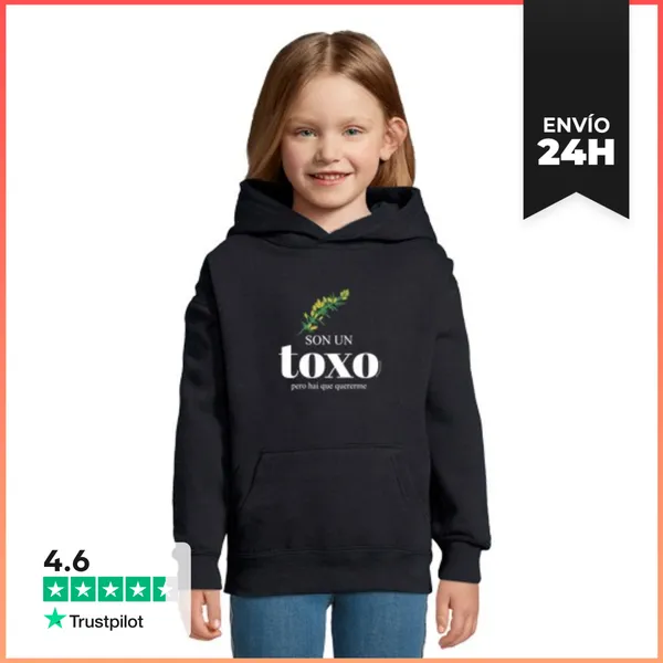 Sudadera Para Niños Con Capucha Sudadera Infantil Son Un Toxo,
