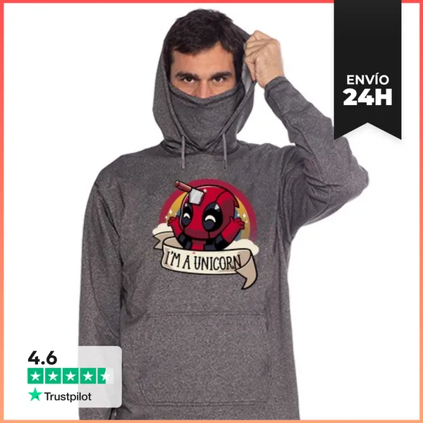 Sudadera Urban Guerrilla Soy Un Unicornio! LaTostadora