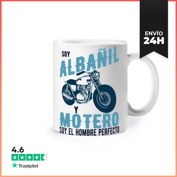 Taza Albañil Y Motero LaTostadora