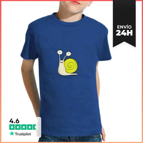 Camiseta Clásica Para Niños Snail LaTostadora