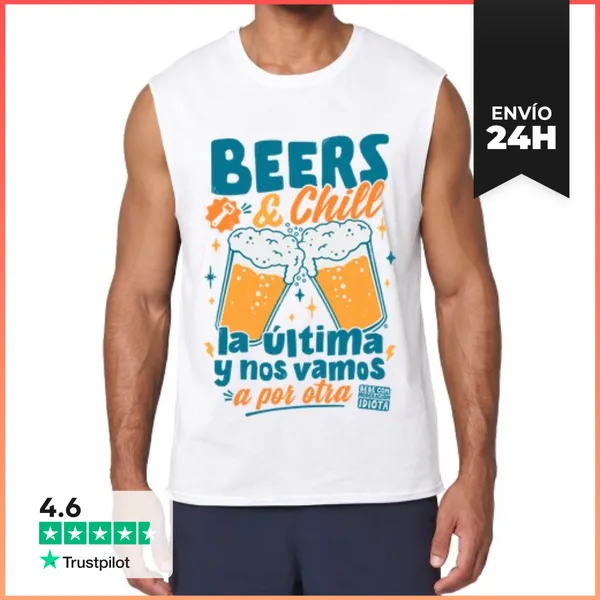 Camiseta Sin Mangas La Última Y Nos Vamos... LaTostadora